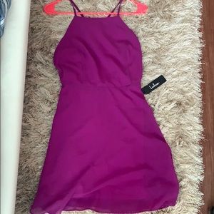 Dress w open back